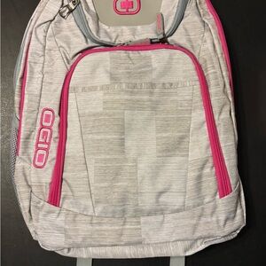 OGIO 411069-323 Excelsior 17" Laptop Backpack/Rucksack, Blizzard/Pink